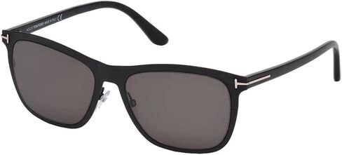 Tom Ford FT0526 02A Matte Black FT0526 Oval Sunglasses Lens Category 3 Size 55m in Saudi Arabia
