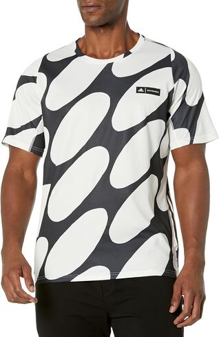 adidas Men's Marimekko Run Icon 3-Stripes T-Shirt in Saudi Arabia