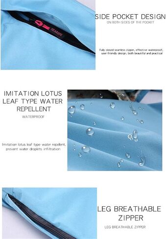 سروال SEARIPE النسائي المعزول للثلج مقاوم للماء وقابل للتعديل للتزلج على الجليد للرياضات الشتوية في الهواء الطلق in Kuwait