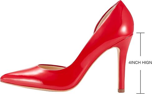 JENN ARDOR Women's High Heels Dress Stiletto Pumps Fashion Pointed Toe 4inch Party Wedding Office Classic Shoes in Saudi Arabia