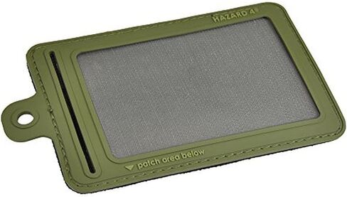 HAZARD 4 ID-Window-Patch: Rubber 3D Hook Backed w/Company Logo (Small Model) - OD Green in Saudi Arabia