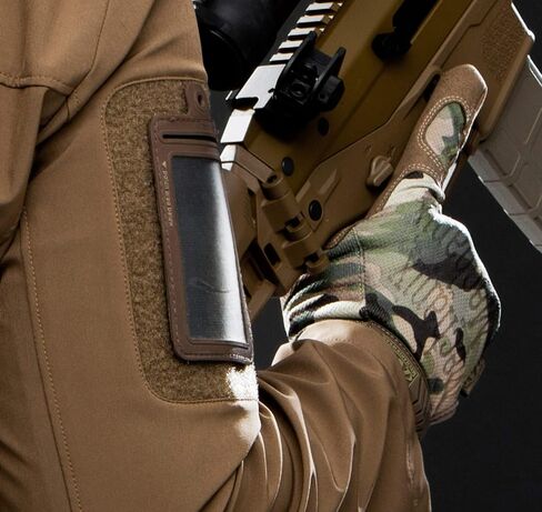 HAZARD 4 ID-Window-Patch: Rubber 3D Hook Backed w/Company Logo (Small Model) - OD Green in Saudi Arabia