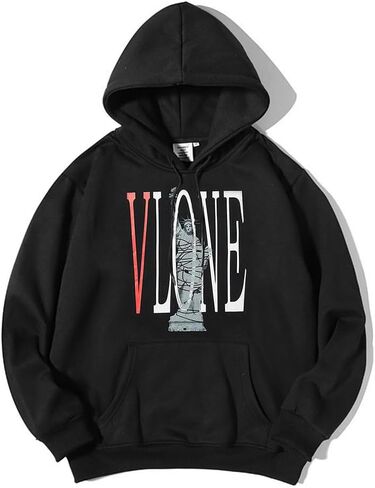 Nhicdns V قميص الهيب هوب V إلكتروني تي شيرتات قصيرة الاكمام طاقم الرقبة عارضة ملابس علوية من القطن للرجال النساء الشباب in Kuwait