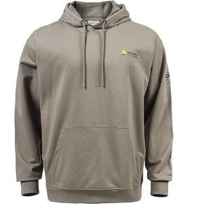 VANLENS FR Hoodie 7.5OZ Lightweight Workwear Men's FR Flame Resistant Hooded Sweatshirt
