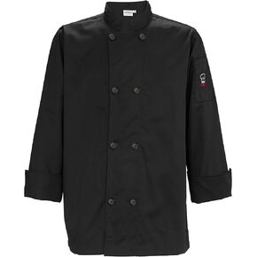 سترة WINCO Chef باللون الأسود، مقاس كبير