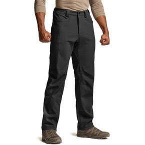 CQR Men’s Softshell Fleece Lined Winter Hiking Pants, Water Resistant Insulated Thermal, Outdoor Tactical Warm Snow Ski Pants in Saudi Arabia