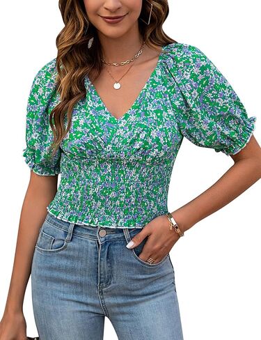 Blooming Jelly Women's Crop Tops Y2k Shirts Summer Sexy Going Out Outfits Fashion 2023 in Kuwait