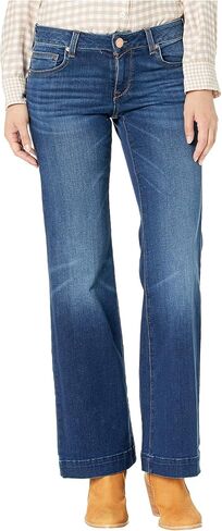 ARIAT Women's Trouser Mid Rise Stretch Kelsea Wide Leg Jean in Saudi Arabia