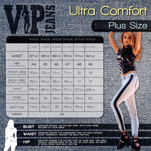 V.I.P.JEANS Women's Skinny Ripped Distressed Denim Pants Cute Stone Washed in Saudi Arabia