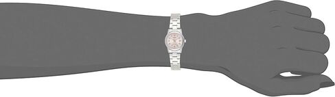 Casio #LTP-V002D-4B Women's Standard Stainless Steel Pink Dial Date Watch in Saudi Arabia
