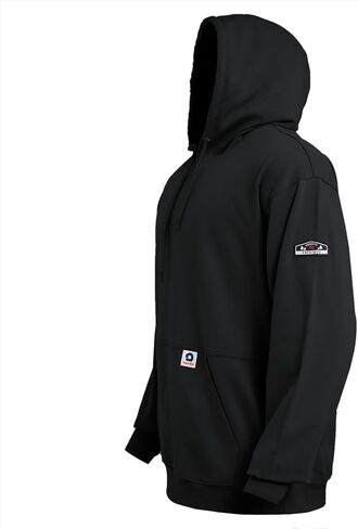 VANDISI FR Hoodies for Men 7.5oz 100% Cotton FR Sweatshirt NFPA2112 CAT2 Light Weight Flame Resistant Pullover in Kuwait