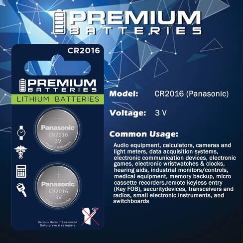 Premium CR2012 Battery Lithium 3V Coin Cell - Japanese Engineered High Capacity Batteries (2 Pack) in Saudi Arabia