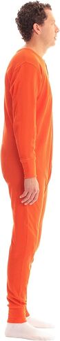 #followme Men's Solid Thermal Henley Adult Onesie in Saudi Arabia