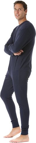 #followme Men's Solid Thermal Henley Adult Onesie in Saudi Arabia