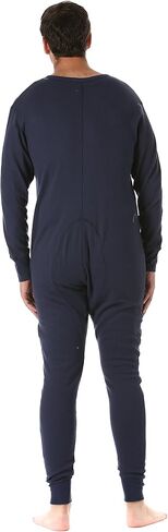 #followme Men's Solid Thermal Henley Adult Onesie in Saudi Arabia