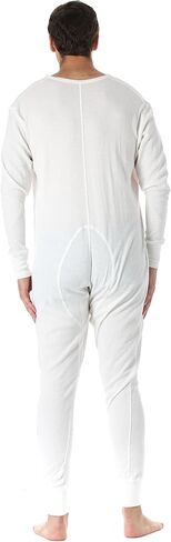 #followme Men's Solid Thermal Henley Adult Onesie in Saudi Arabia