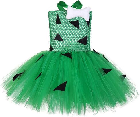 زي توتو دريمز للهالوين للفتيات من عمر 1 إلى 12 عامًا، فستان توتو مصنوع يدويًا لحفلات أعياد الميلاد in Kuwait