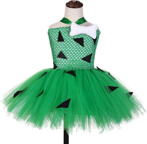 زي توتو دريمز للهالوين للفتيات من عمر 1 إلى 12 عامًا، فستان توتو مصنوع يدويًا لحفلات أعياد الميلاد in Kuwait