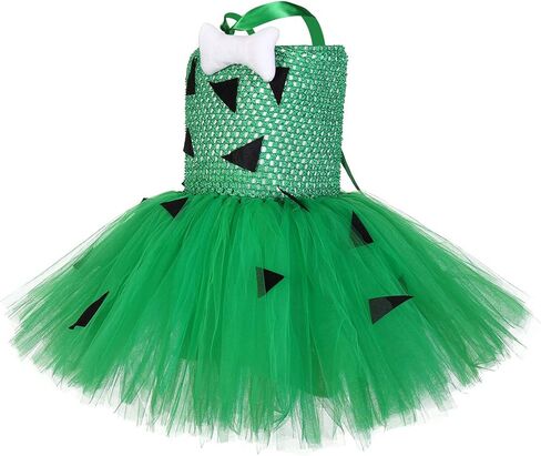 زي توتو دريمز للهالوين للفتيات من عمر 1 إلى 12 عامًا، فستان توتو مصنوع يدويًا لحفلات أعياد الميلاد in Kuwait