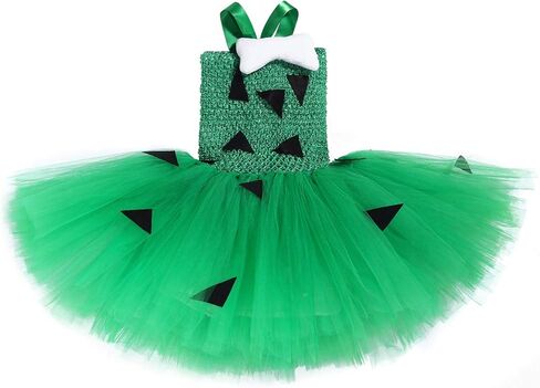 زي توتو دريمز للهالوين للفتيات من عمر 1 إلى 12 عامًا، فستان توتو مصنوع يدويًا لحفلات أعياد الميلاد in Kuwait