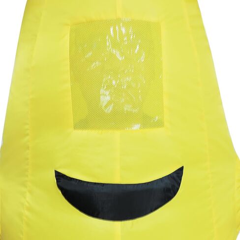 لينغواي تويز زي تنكري بتصميم موز قابل للنفخ للرجال والنساء، زي تنكري بطول الجسم بالكامل ومضخة هواء للبالغين للهالوين in Kuwait