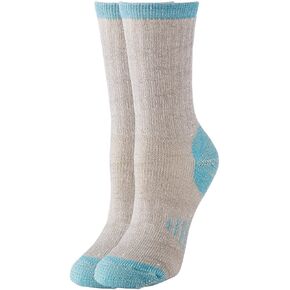 70% Merino Wool Women Crew Socks - Hiking Outdoor Athletic Thermal Thickening Cushion …