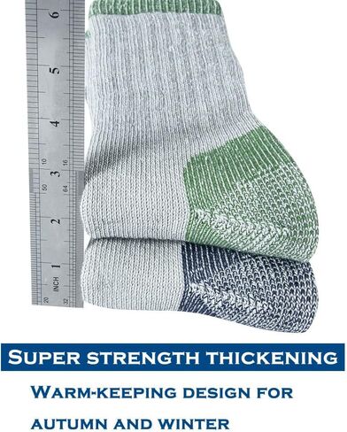 Merino Wool Men Crew Socks Warm Socks -NEVSNEV Athletic Socks for Men, Suitable for Hiking,Trekking,Camping … in Saudi Arabia
