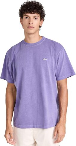 تي شيرت رجالي من OBEY بصبغة صغيرة in Kuwait