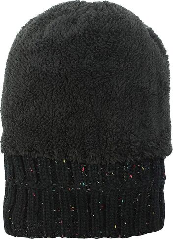 قبعة شتوية بوم بوم صغيرة - خيوط محبوكة لطيفة وقبعة تزلج دافئة مبطنة بالصوف للنساء in Kuwait