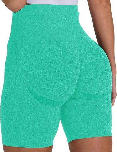 MOHUACHI Butt Lifting Shorts for Women High Waist Workout Biker Shorts Scrunch Booty Yoga Shorts TIK Tok Gym Leggings in Saudi Arabia