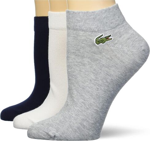 Lacoste Women's Sport Low-Cut Socks Three-Pack in Saudi Arabia