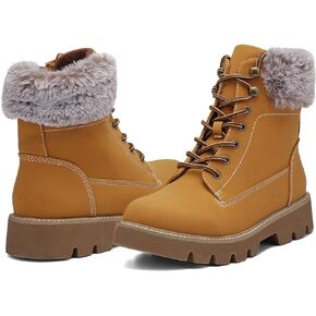 ALLOT المرأة الشتاء الثلوج المشي لمسافات طويلة العمل حذاء مقاوم للماء كعب منخفض الدانتيل متابعة القتالية الكاحل الجوارب عدم الانزلاق في الهواء الطلق أحذية مشي in Kuwait