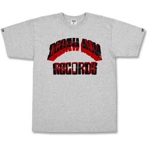 Crooks & Castles Death Row Records Core Logo Tee, Cotton T-Shirt with Front Print