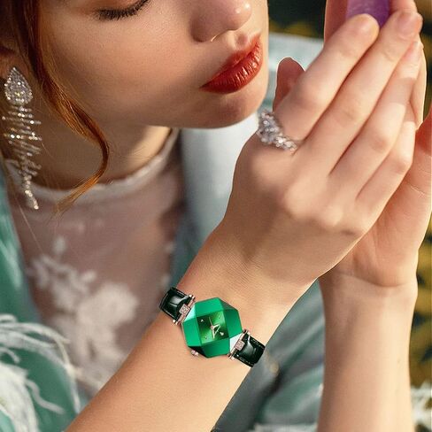 RORIOS Women Watches Analog Quartz Watches with Stainless Steel Strap Rectangular Case Ladies Watches Fashion Rhinestone Wrist Watch for Ladies Girls Women in Saudi Arabia