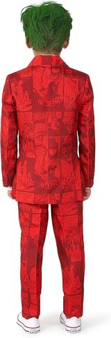 بدلة جوكر للأولاد من SUITMEISTER زي تنكري للحفلات التنكرية للأطفال وسترة وسترة وسراويل وربطة عنق... in Kuwait