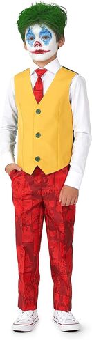 بدلة جوكر للأولاد من SUITMEISTER زي تنكري للحفلات التنكرية للأطفال وسترة وسترة وسراويل وربطة عنق... in Kuwait