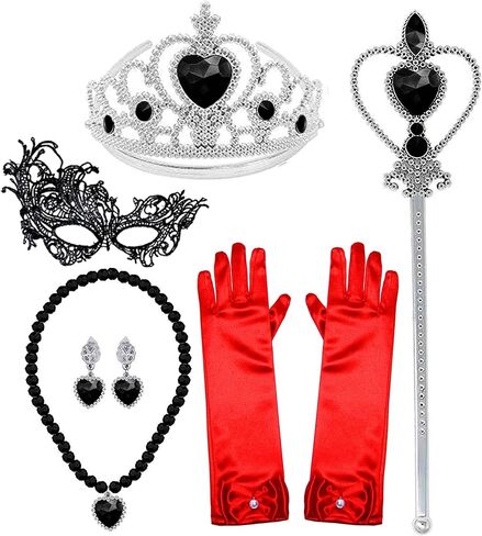 مجموعة فستان فتاة Akokvlar منقطة زي حفلة الهالوين الدلماسي in Kuwait