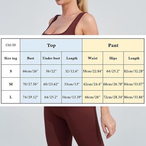 Yodygaga ملابس تجريب للنساء قطعتين سلس عالية الخصر طماق الرياضة الصدرية مجموعة ملابس اليوغا النشطة الزي in Kuwait