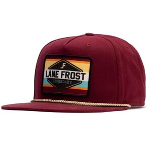 Lane Frost mens Brand LFB3620 Poncho Cap, Maroon, Medium in Kuwait