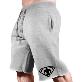 Monsta Clothing Co. Men's Bodybuilding Workout (MuscleSymbol) Gym Sweat Shorts in Saudi Arabia