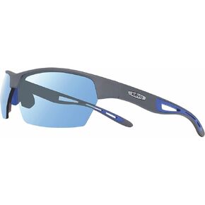 Revo Sunglasses Jett: Polarized Lens with Semi-Rimless Rectangle Wrap Frame