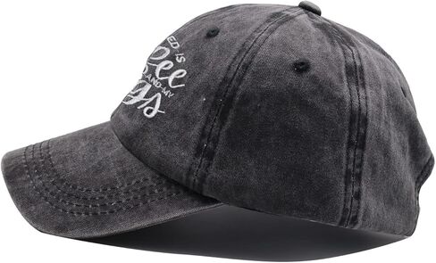 All I Need is Coffee and My Dogs Hat, Dog Dad & Mom Baseball Cap, Coffee Life Adjustable Distressed Denim in Kuwait