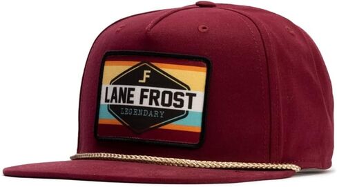 Lane Frost mens Brand LFB3620 Poncho Cap, Maroon, Medium in Kuwait