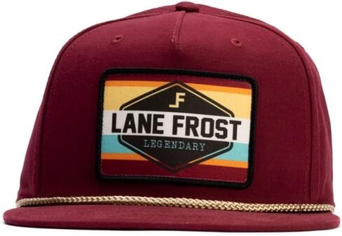 Lane Frost mens Brand LFB3620 Poncho Cap, Maroon, Medium in Kuwait