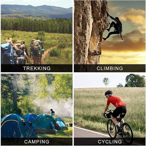 جوارب KONY القطنية للمشي لمسافات طويلة للرجال، 5 أزواج من الجوارب السميكة الماصة للرطوبة للمشي متوسطة الطاقم، هدية لجميع المواسم in Kuwait