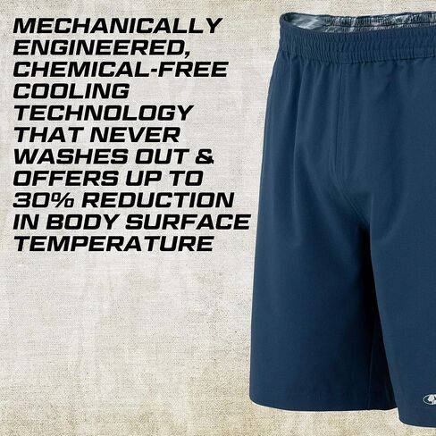 Mossy Oak Men's Standard Lounge Comfy Gym Shorts with Pockets, Navy, Large in Saudi Arabia