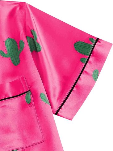 طقم بيجامة نسائي من Roselychic بأكمام قصيرة وملابس نوم ناعمة، طقم بيجامة Pjs in Kuwait