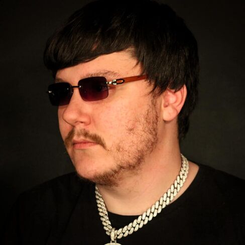Street Knitted Mens Retro Vintage Woodgrain Gold Frame Purple Tint Hip Hop Sunglasses in Saudi Arabia