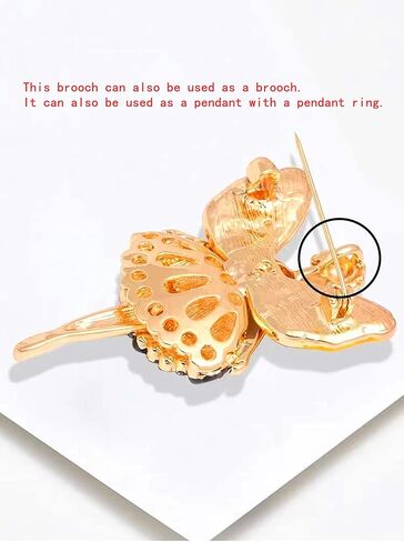 4 قطع دبابيس بروش فراشة للنساء الفراشة الفراشة الجنية راقصة الباليه بروش حجر الراين المينا بروش للمرأة الأزياء, سبيكة صلب, حجر الراين in Kuwait