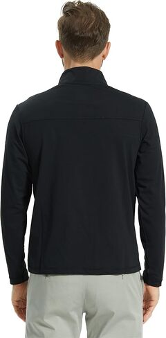 قمصان التمرين للرجال بعامل حماية من أشعة الشمس 50+ للحماية من الشمس، قمصان بأكمام طويلة وسحاب للصيد والجري in Kuwait